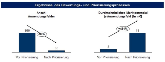 Ergebnisse des Bewertungs- und Priorisierungsprozesses